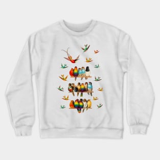 Pride Love. Birds Crewneck Sweatshirt